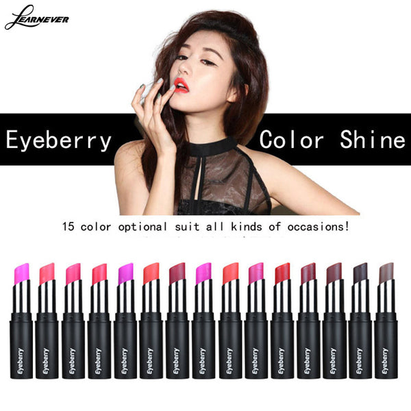 15 Colors Available Korean cosmetics matte lipstick Long-lasting waterproof moisturizing lips lipsticks Matte Lipstick M02699