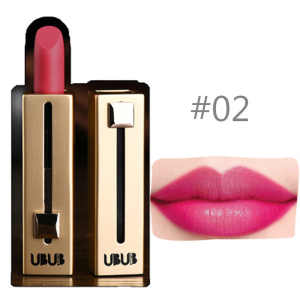 UBUB 8 Color Lipstick Matte Waterproof Magic Makeup Nude Lip Gloss Available Lip Cosmetic Korean Cosmetics