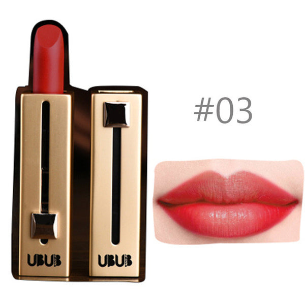 UBUB 8 Color Lipstick Matte Waterproof Magic Makeup Nude Lip Gloss Available Lip Cosmetic Korean Cosmetics