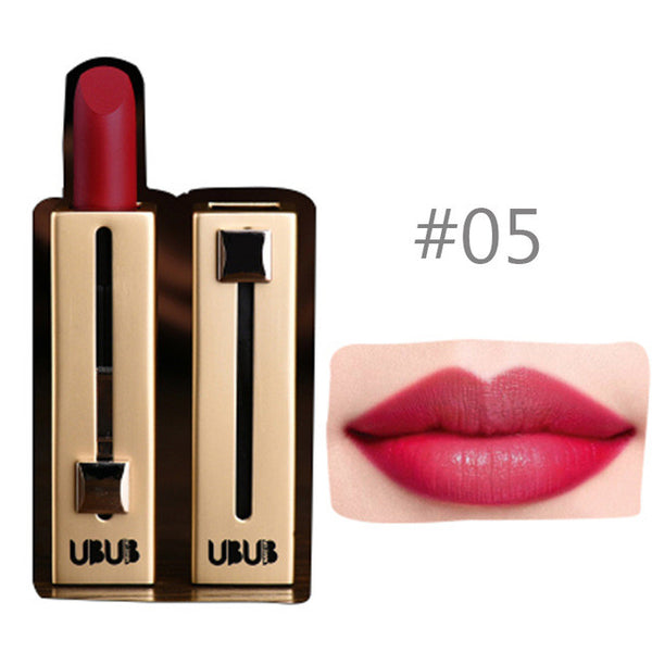 UBUB 8 Color Lipstick Matte Waterproof Magic Makeup Nude Lip Gloss Available Lip Cosmetic Korean Cosmetics