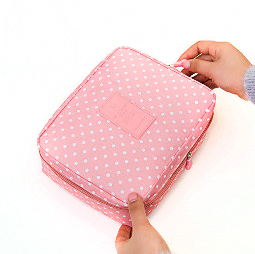 New arrival large capacity cosmetic bag Korean makeup bagwomen handbag portable storage waterproof bag multi-function travel bag
