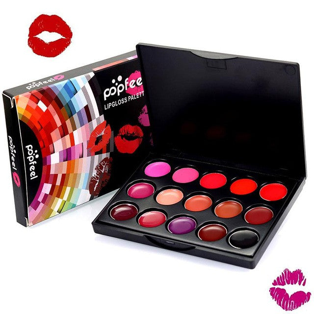 15 Colors Beauty Matte Lipstick Batom Liquido Mate Cheap Korean Cosmetics Long Lasting Matte Lipstick Batom Batons Focallure