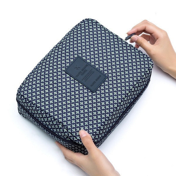 New arrival large capacity cosmetic bag Korean makeup bagwomen handbag portable storage waterproof bag multi-function travel bag